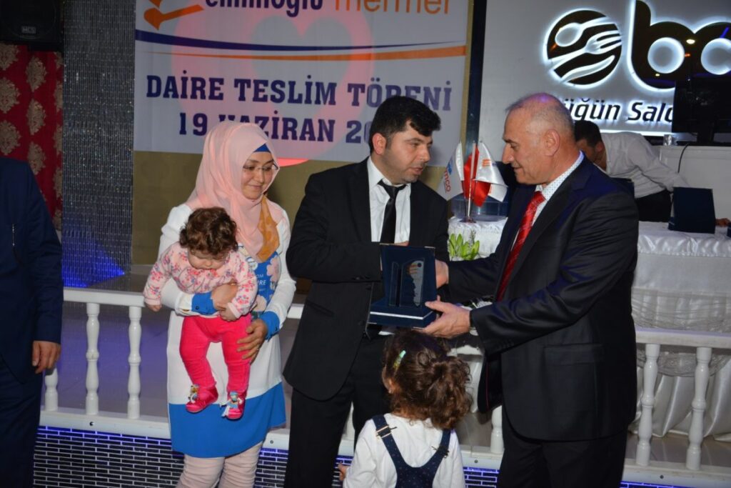 Amasya’da 26 Çalışan Ev Sahibi Oldu